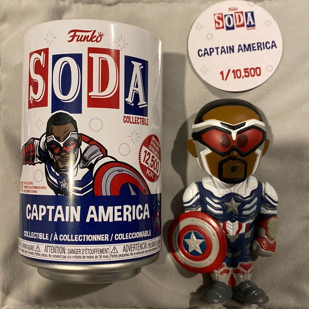 Captain america / falcon and the winter soldier funko soda pop